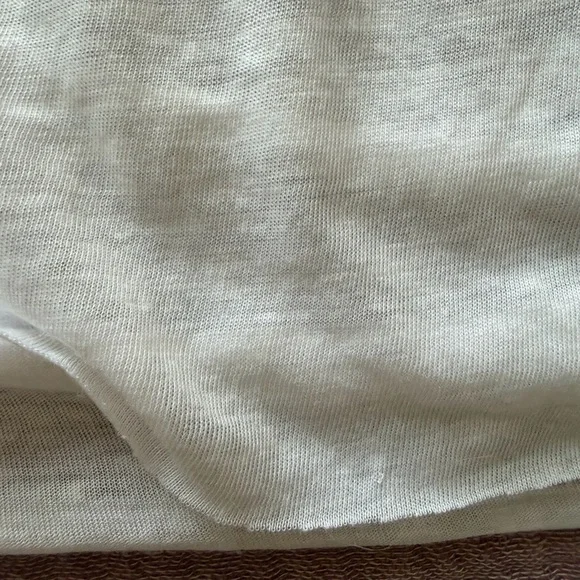 Helmut Lang White Draped Tank Top | Low back | Sleeveless | Size M - Picture 6 of 7